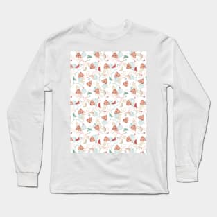 Freshly Baked Apple Pie Pattern Long Sleeve T-Shirt